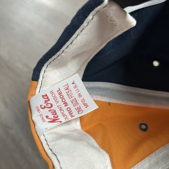 Vintage‎ New Era Kansas City Monarchs Hat Snapback Baseball USA Rope Blue Yellow - Picture 4 of 8